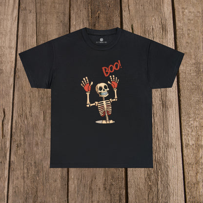 Halloween Skelleton Boo klassisches T-Shirt